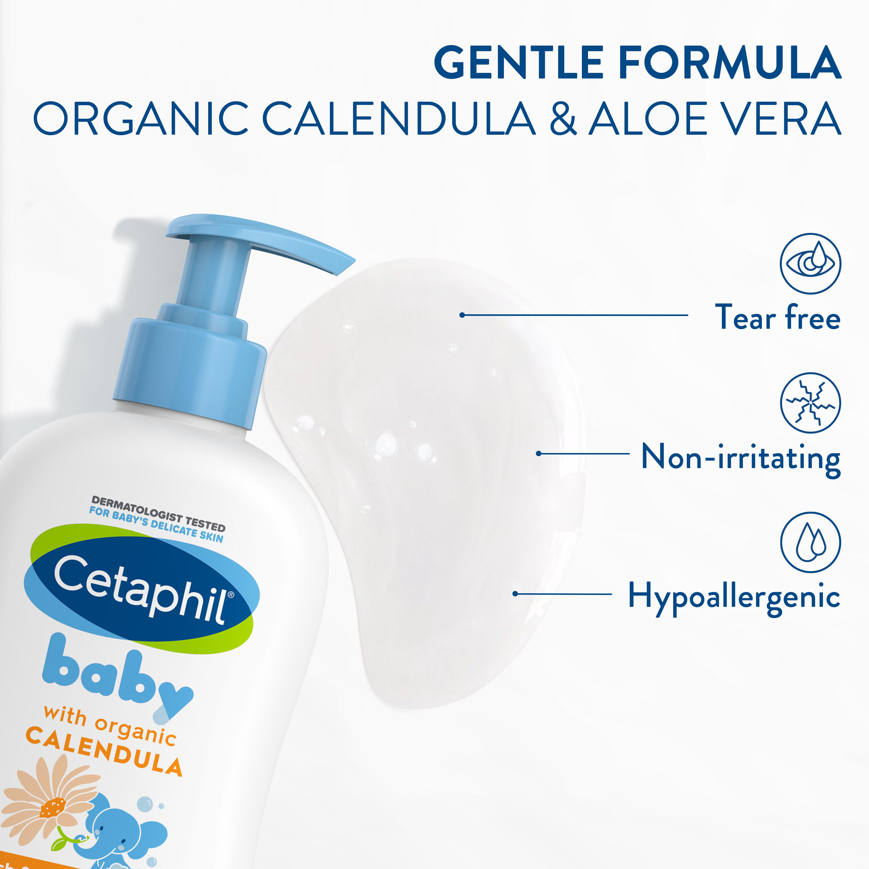 Cetaphil Baby Gentle Wash with Organic Calendula