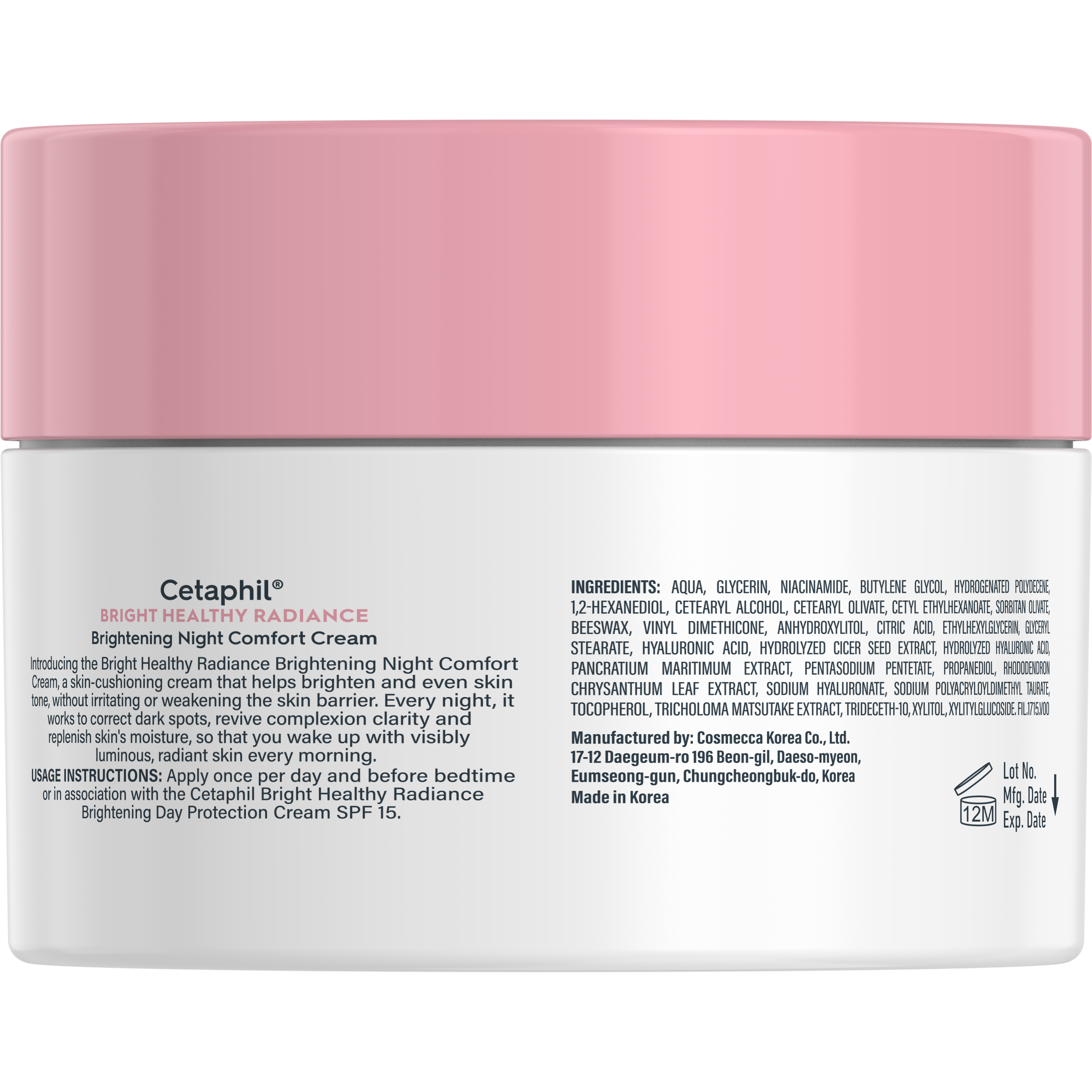 Bright Healthy Radiance Brightening Night Comfort Cream