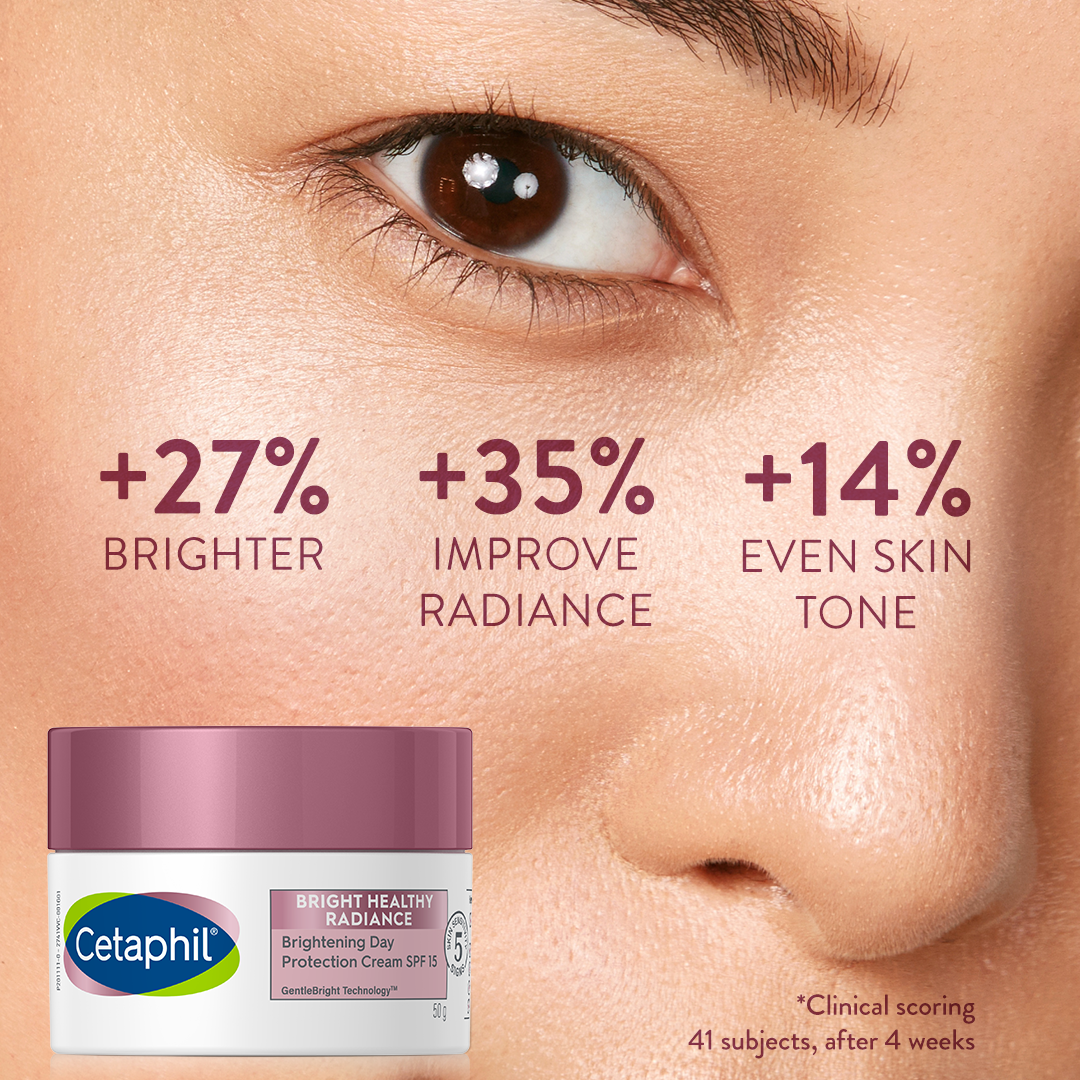 Bright Healthy Radiance Brightening Day Protection Cream with SPF 15