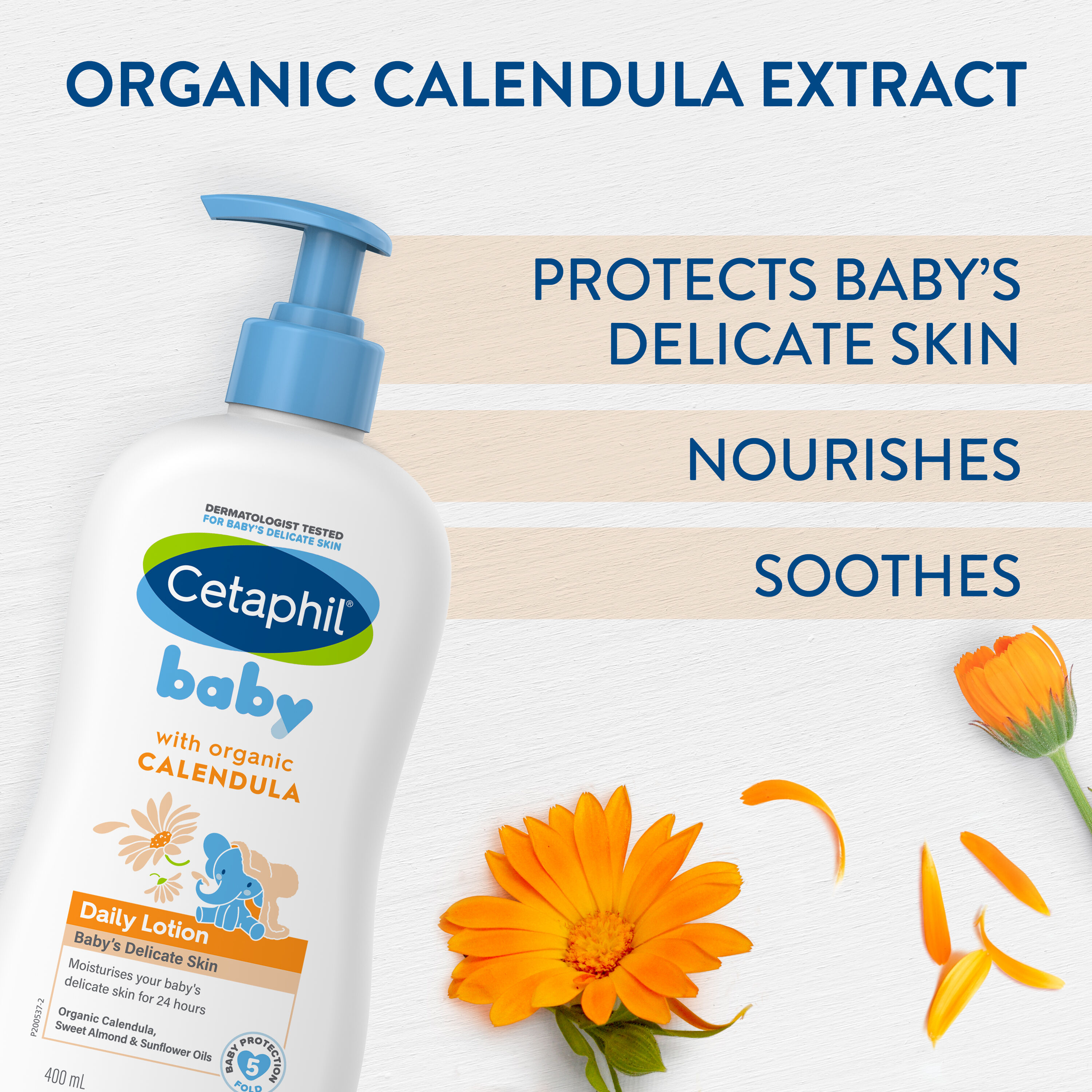 Cetaphil Baby Daily Lotion with Organic Calendula