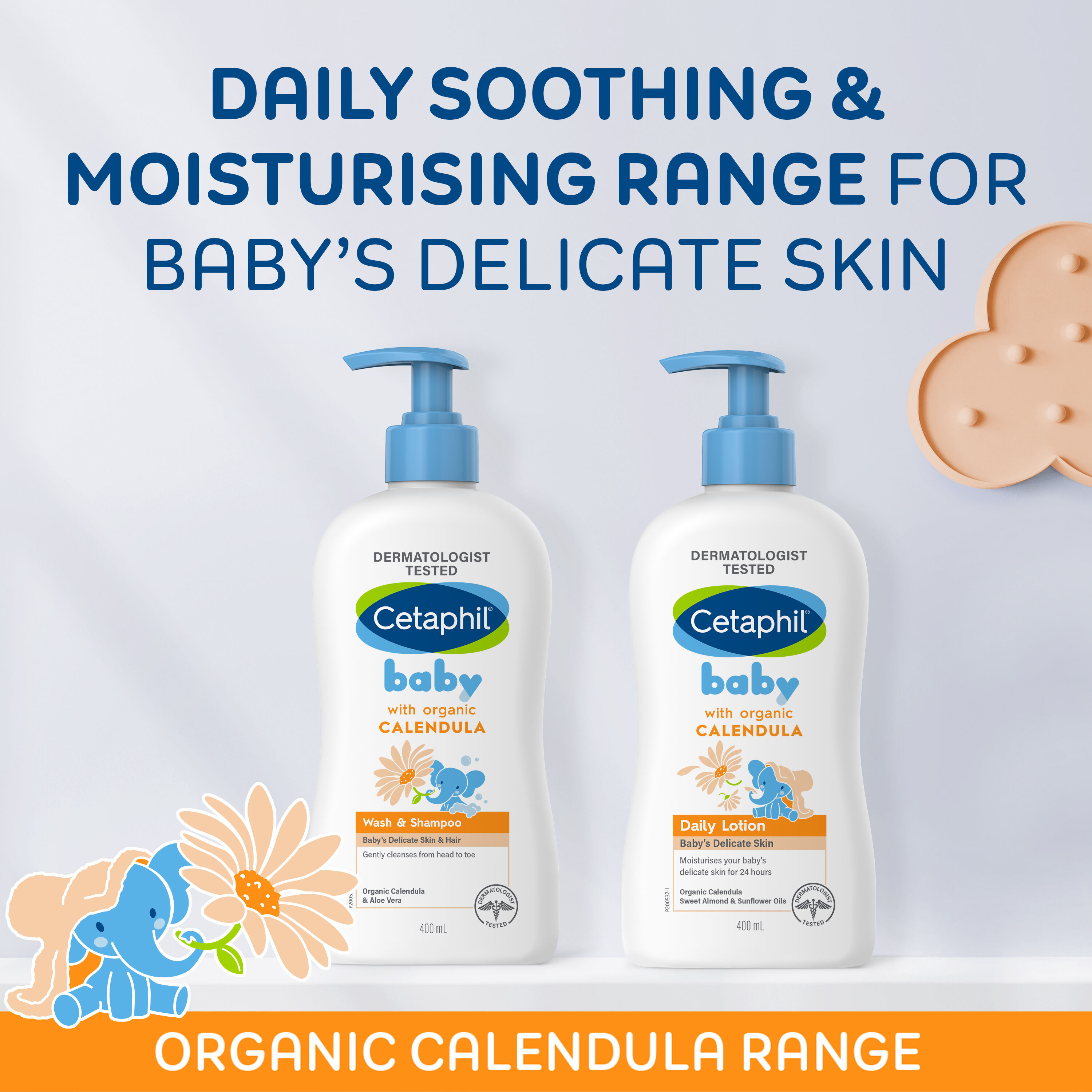 Cetaphil Baby Daily Lotion with Organic Calendula