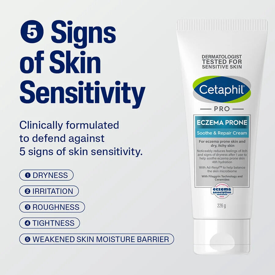 Cetaphil Pro Eczema Soothe & Repair Cream