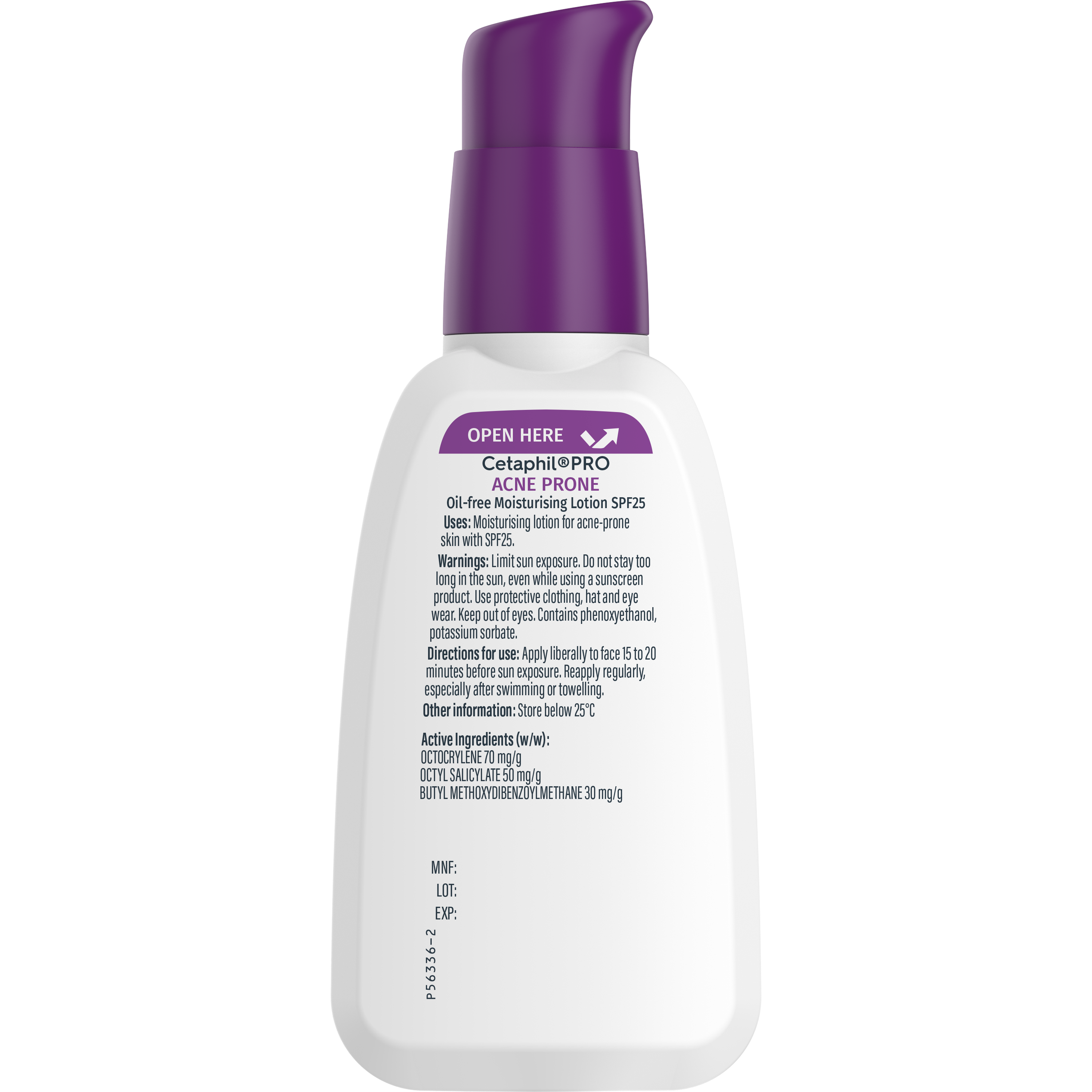 Cetaphil PRO Acne Prone Oil-free Facial Moisturising Lotion SPF25