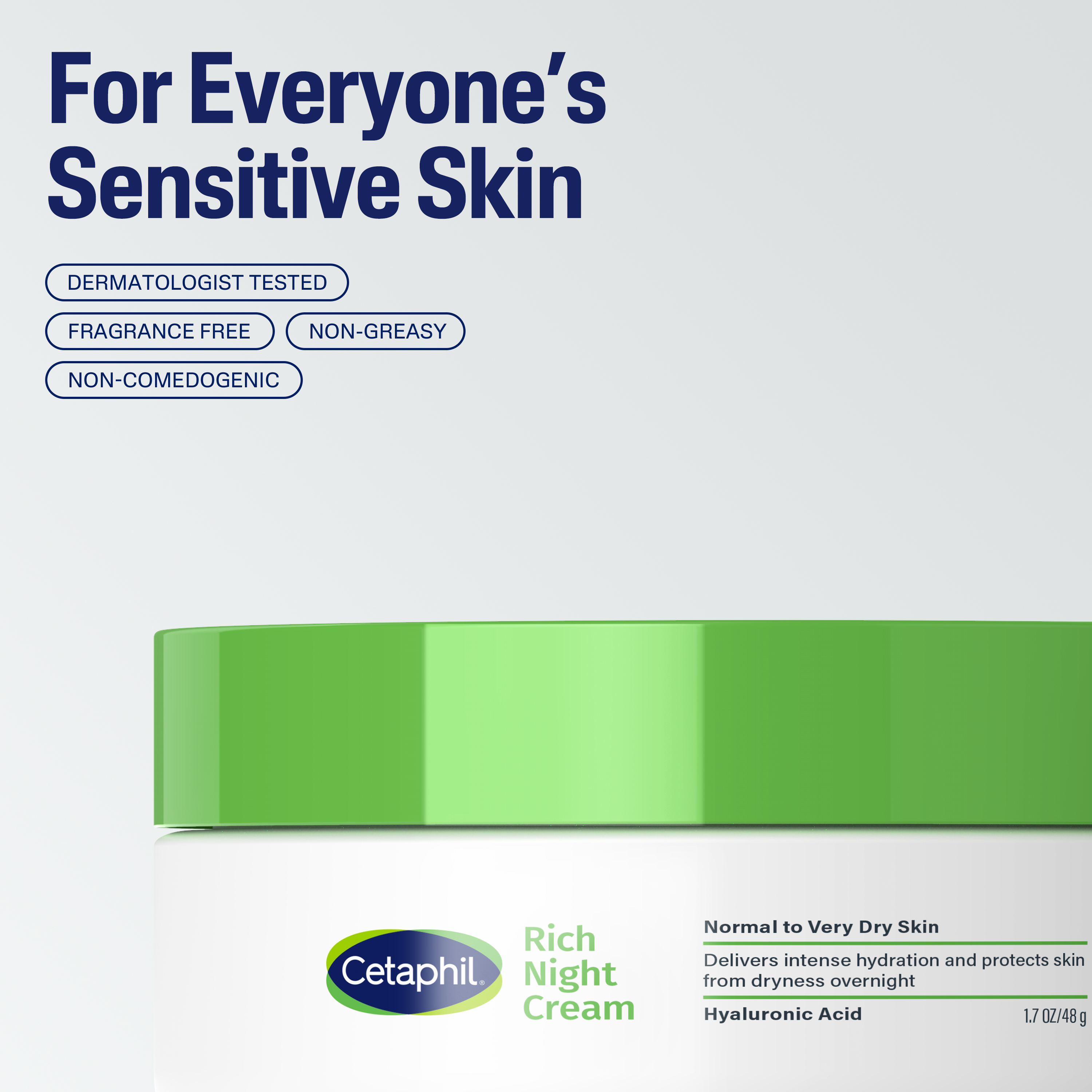 Rich Hydrating Night Cream with Hyaluronic Acid