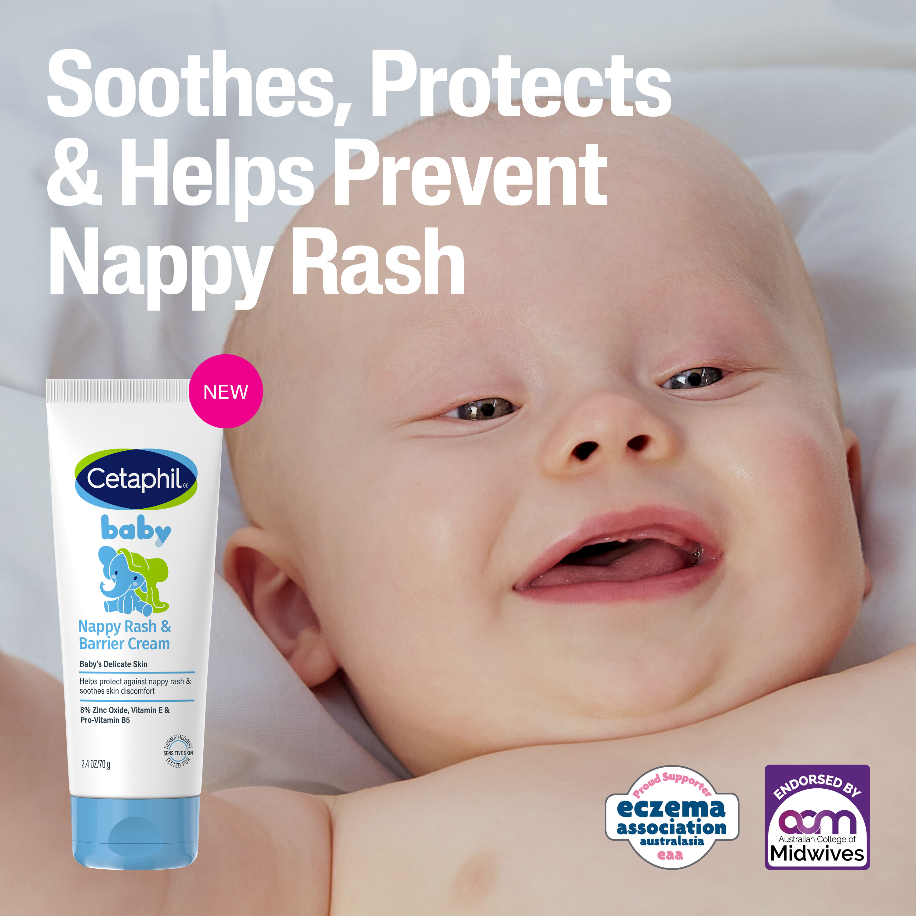 Baby Nappy Rash & Barrier Cream