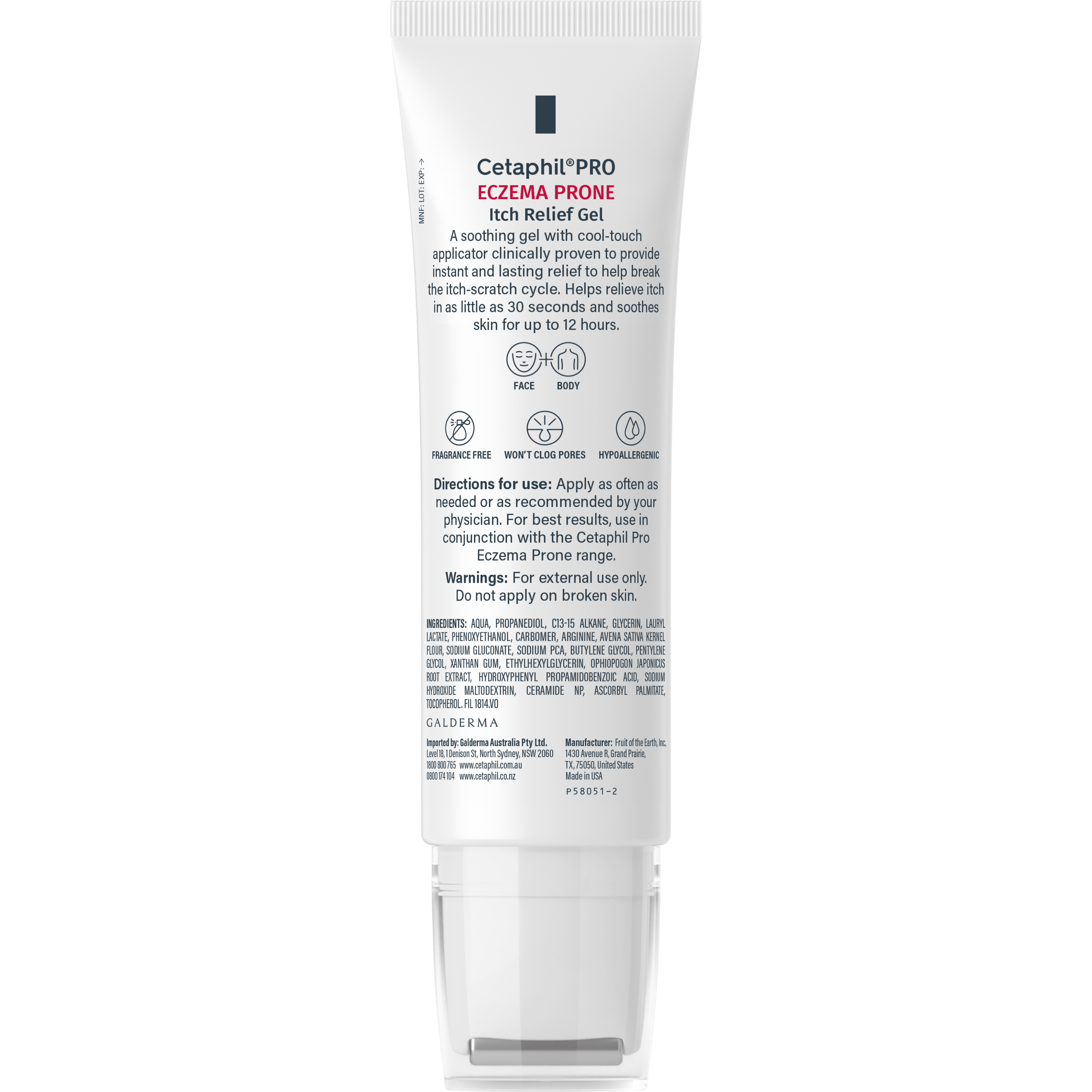 Pro Eczema Prone Itch Relief Gel